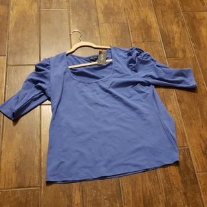 City Chic Puff Sleeve Top